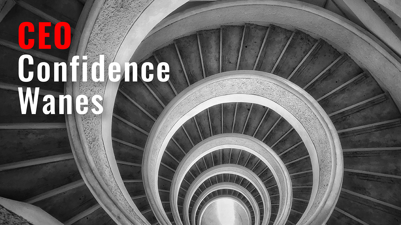 CEO Confidence Wanes