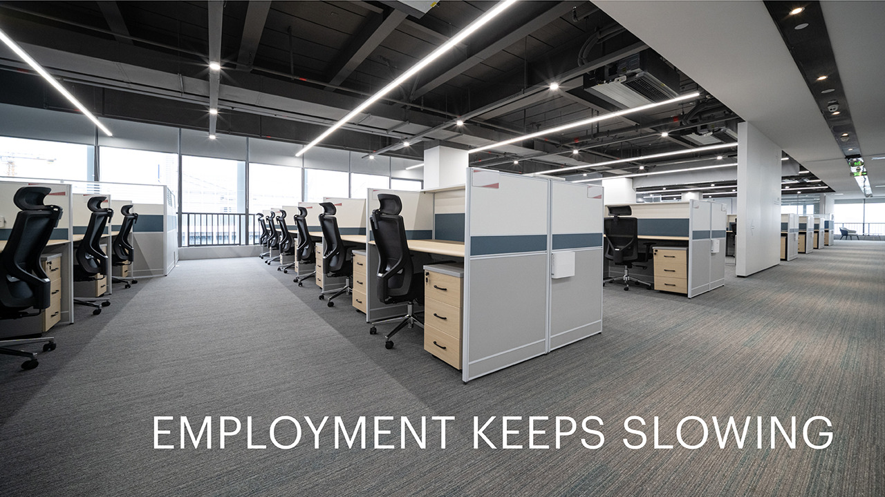 Employment Keeps Slowing