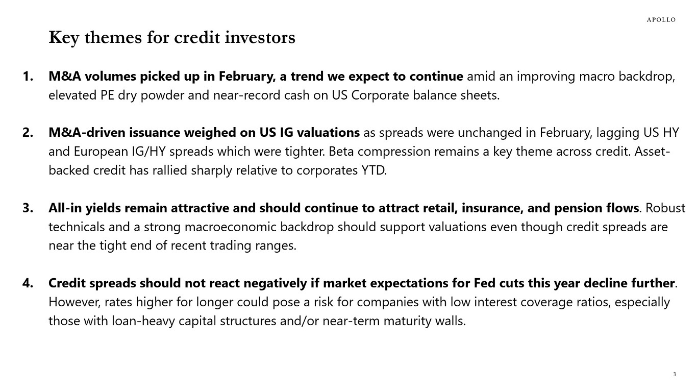 Key themes for investors
