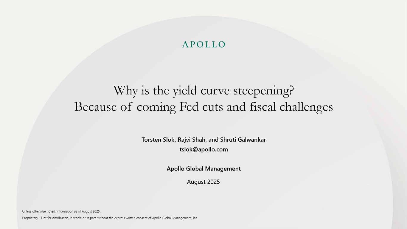 Why is the yield curve steepening? Because of coming Fed cuts and fiscal challenges